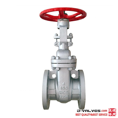 150LB Cast Steel WCB Flexible Wedge Flange RF Gate Valve With Handwheel