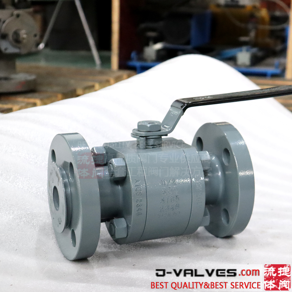 3PC 600LB Forged Floating Ball Valve 