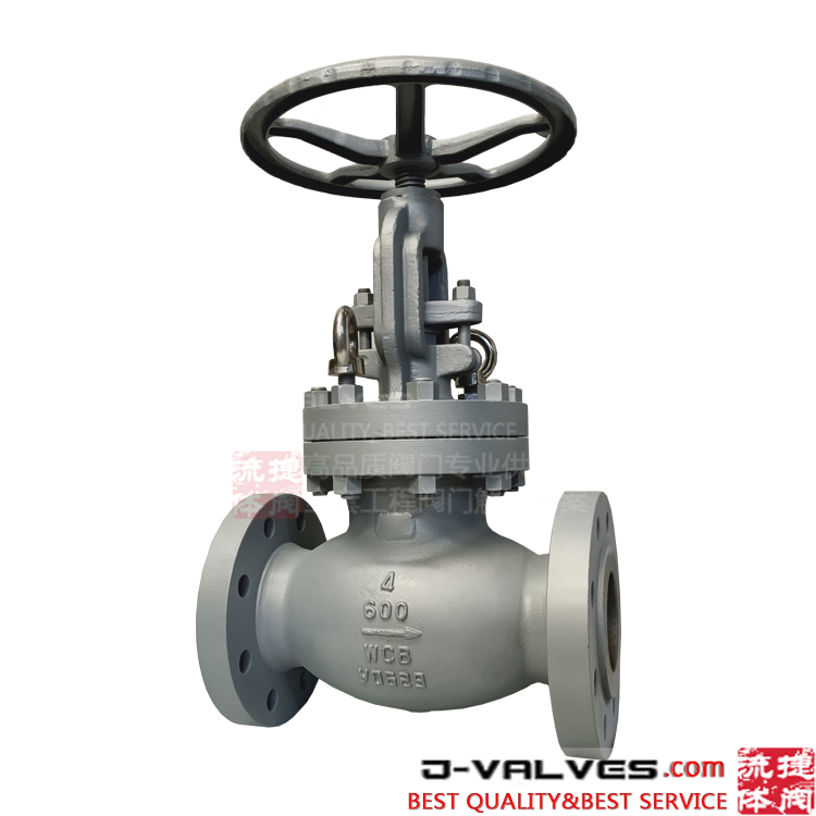 4inch 600lb A216 WCB carbon steel flange globe valve