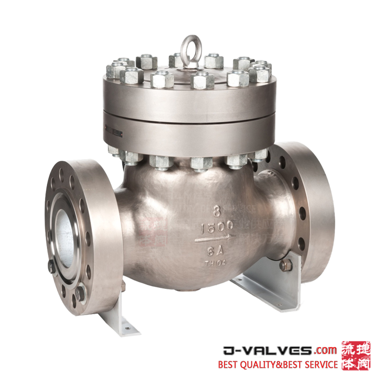 8inch 1500lb Duplex stainless steel 6A Flange Swing check valve