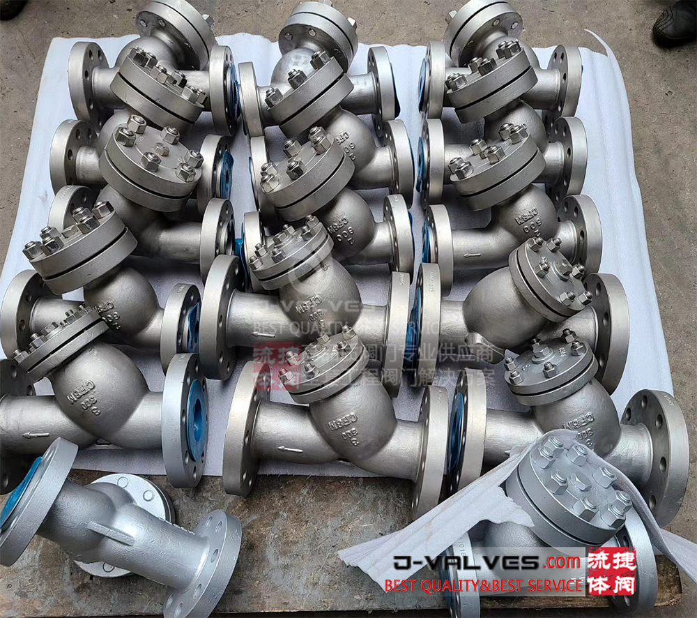 3inch 300lb Stainless Steel CF8M Flanged Y Strainer JValves