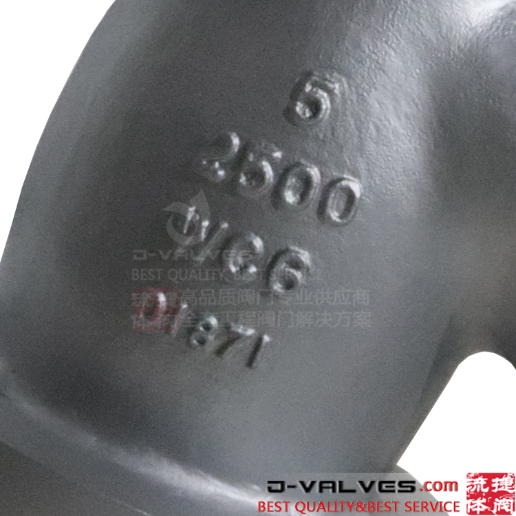 High pressure class2500 A217 WC6 30 mesh butt welded Y type strainer