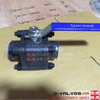 Forged Steel A105 3PC Threaded Ball Valve Class800