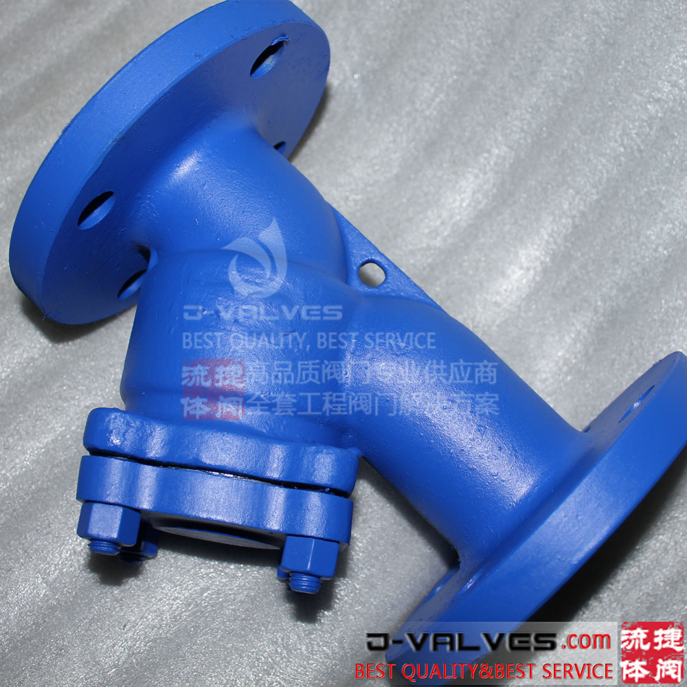 DIN Cast Steel Flanged Y Strainer