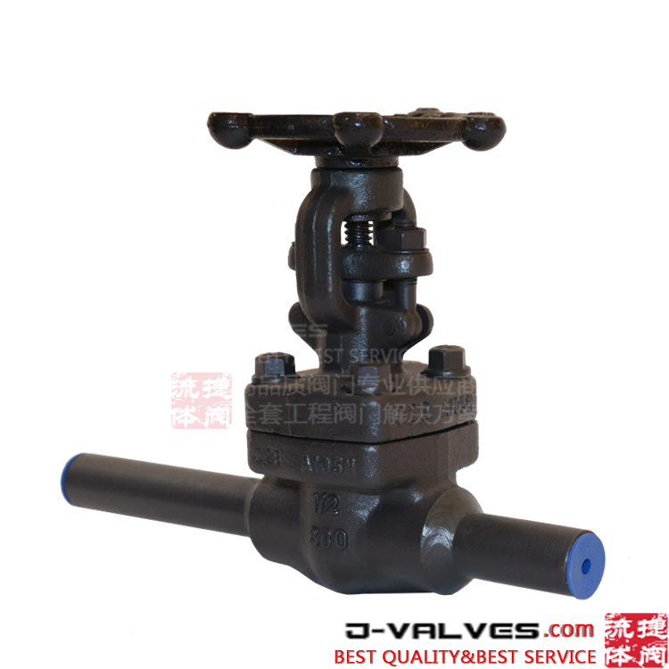 300# A105 Forged Steel Extended end SW Gate Valve