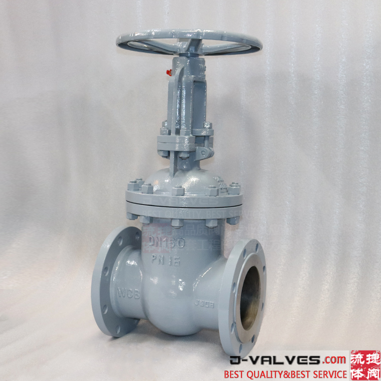 GOST DN150 PN16 WCB LCC LCB carbon steel Flanged Gate Valve