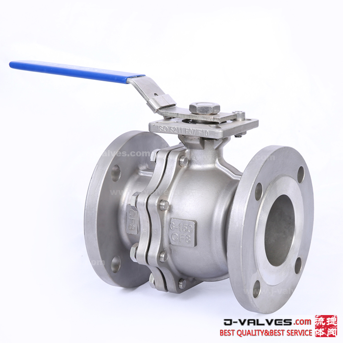 Ansi 150lb Iso 5211 High Pad Full Bore Flanged Type Rf Stainless Steel Floating Ball Valve Buy 6798