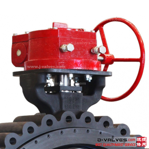 High Peformance Cast Steel A216 WCB Lug Wafer Type Butterfly Valve