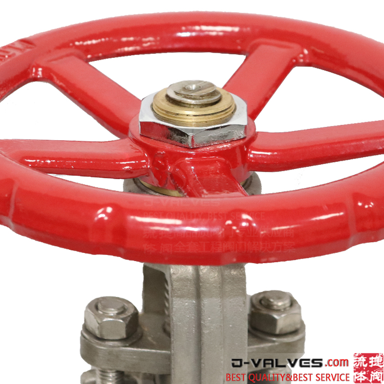 Stainless Steel A351 CF8 Material JIS10K Flanged Gate Valve 