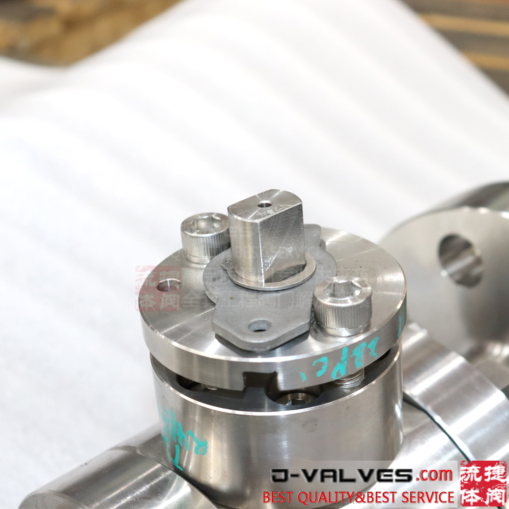 High Pressure Flange End Forged Stainless Steel F316 Floating Ball Valve