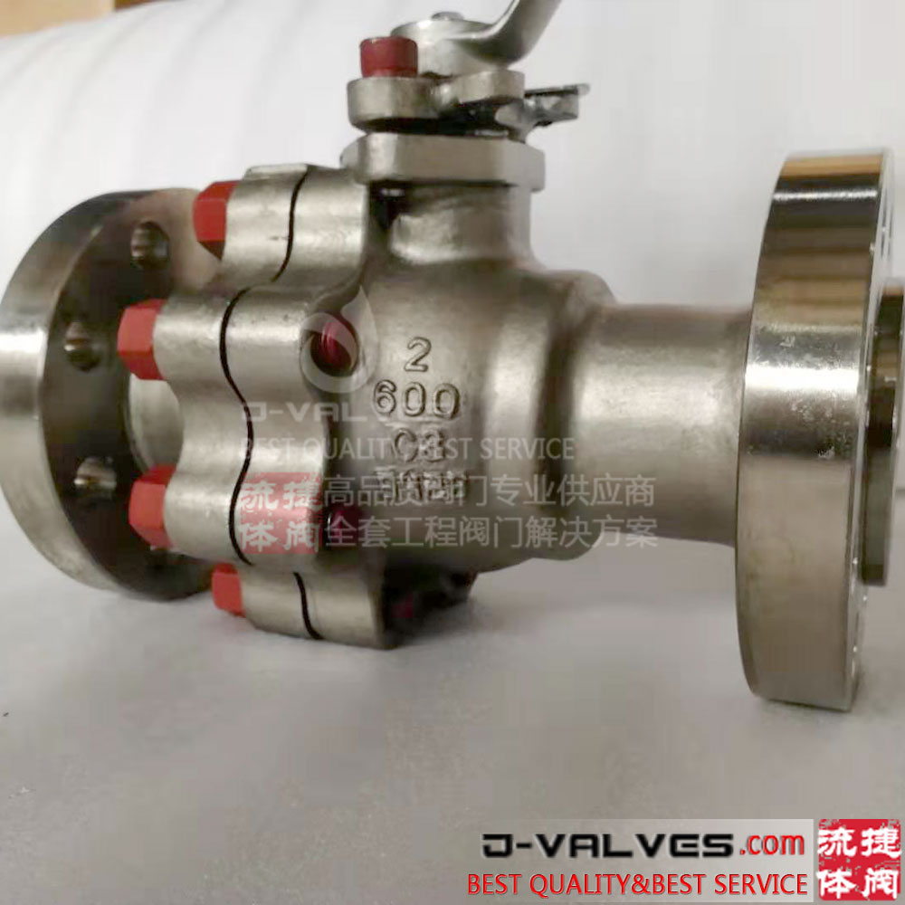 Corrosion-resistant 600LB titanium alloy C3 floating ball valve for ship