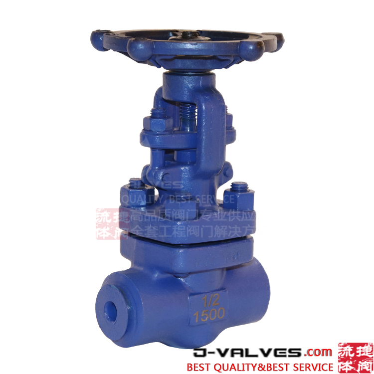 Forged 1/2inch 1500lb F91 F92 1Cr9Mo1VNb socket welding Gate Valve