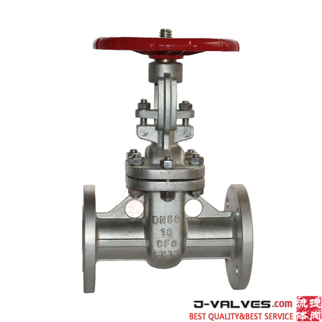 Stainless Steel PN16 Oil And Gas Gate Valve 