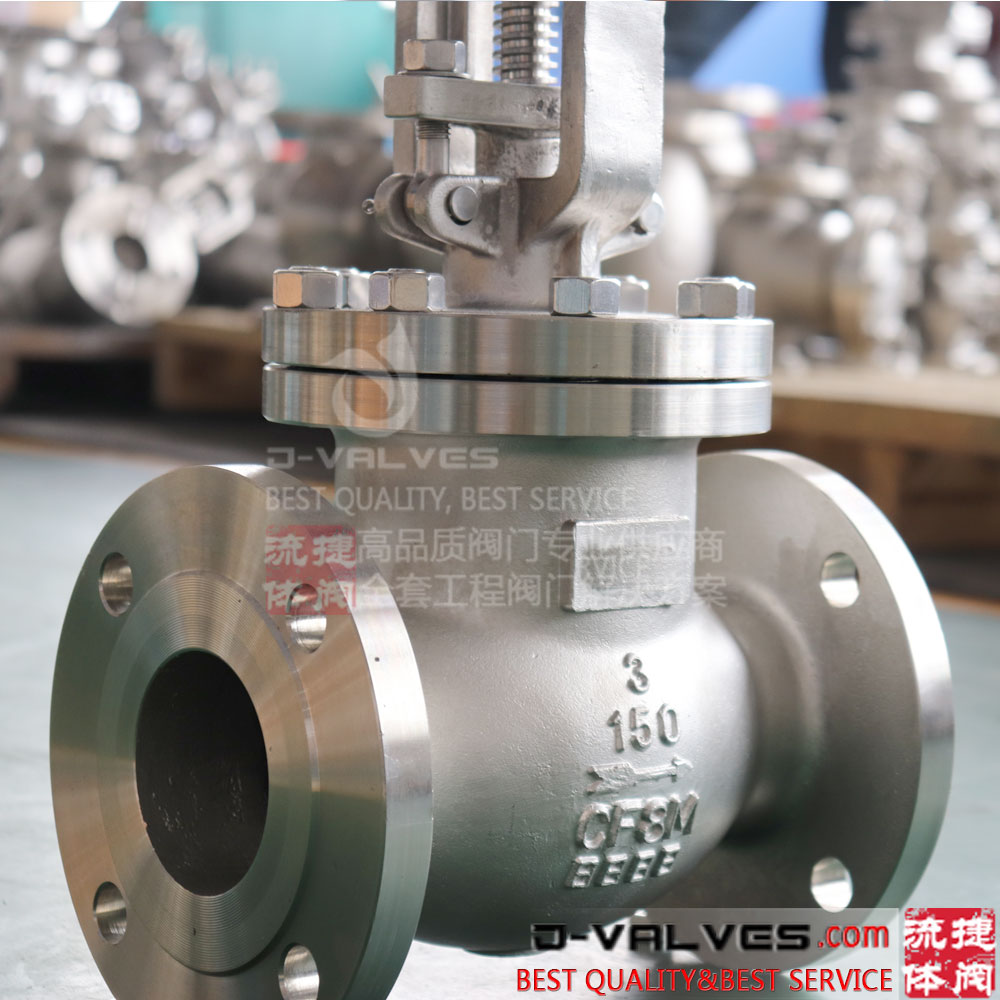 API Stainless Steel 3inch 150LB SS316 CF8M Flanged Globe Valve