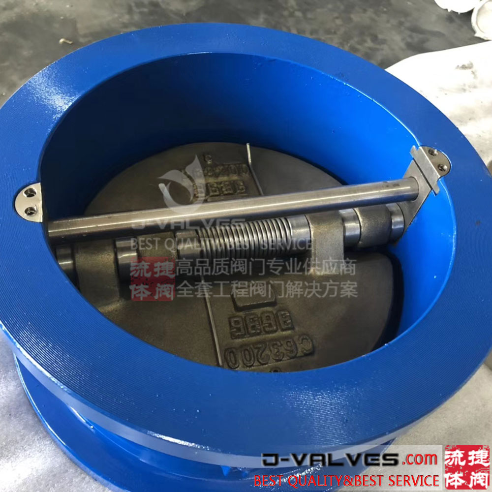 Cast Steel Double Disc Dual Plate/Flap/Butterfly Wafer Check Valve