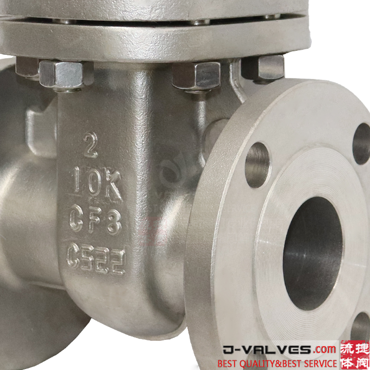 50A 20K SCS13 Stainless Steel Flanged Gate Valve