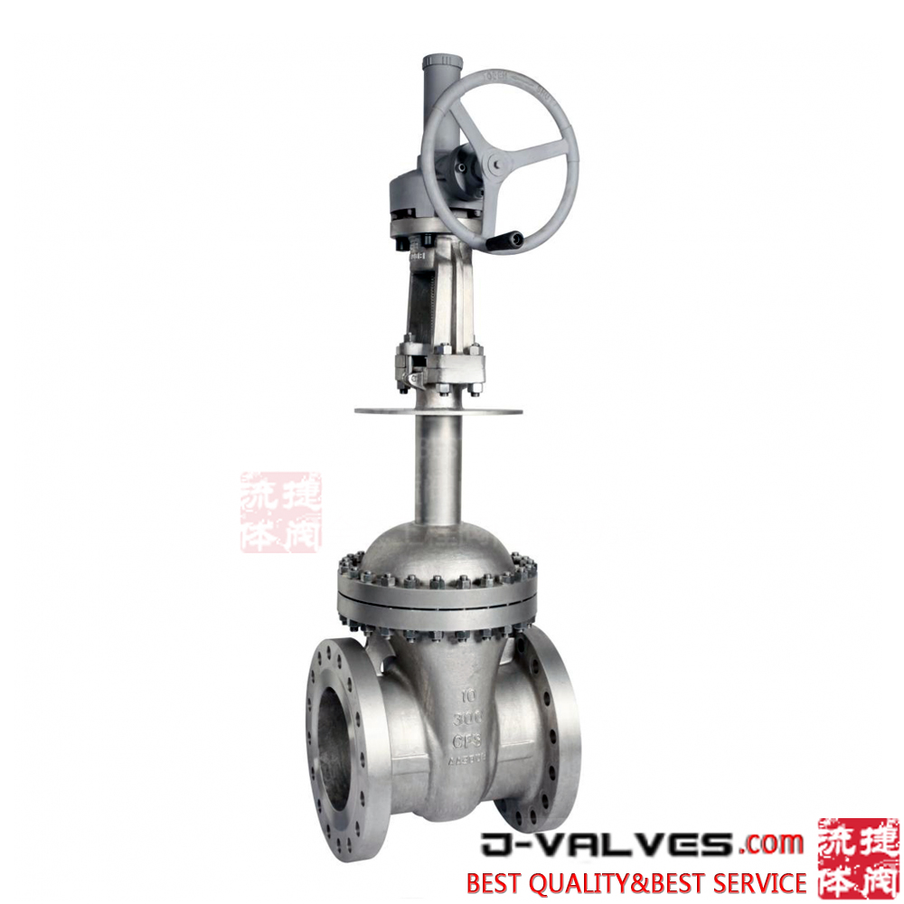 Stainless Steel A351 CF8 Flanged ends Cryogenic Gate Valve 